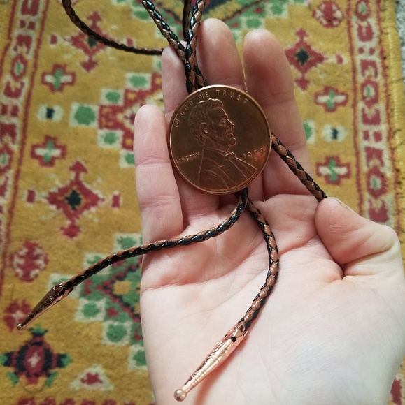 Squiggle Bolo Tie